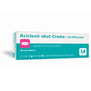 ACICLOVIR akut Creme-1A Pharma